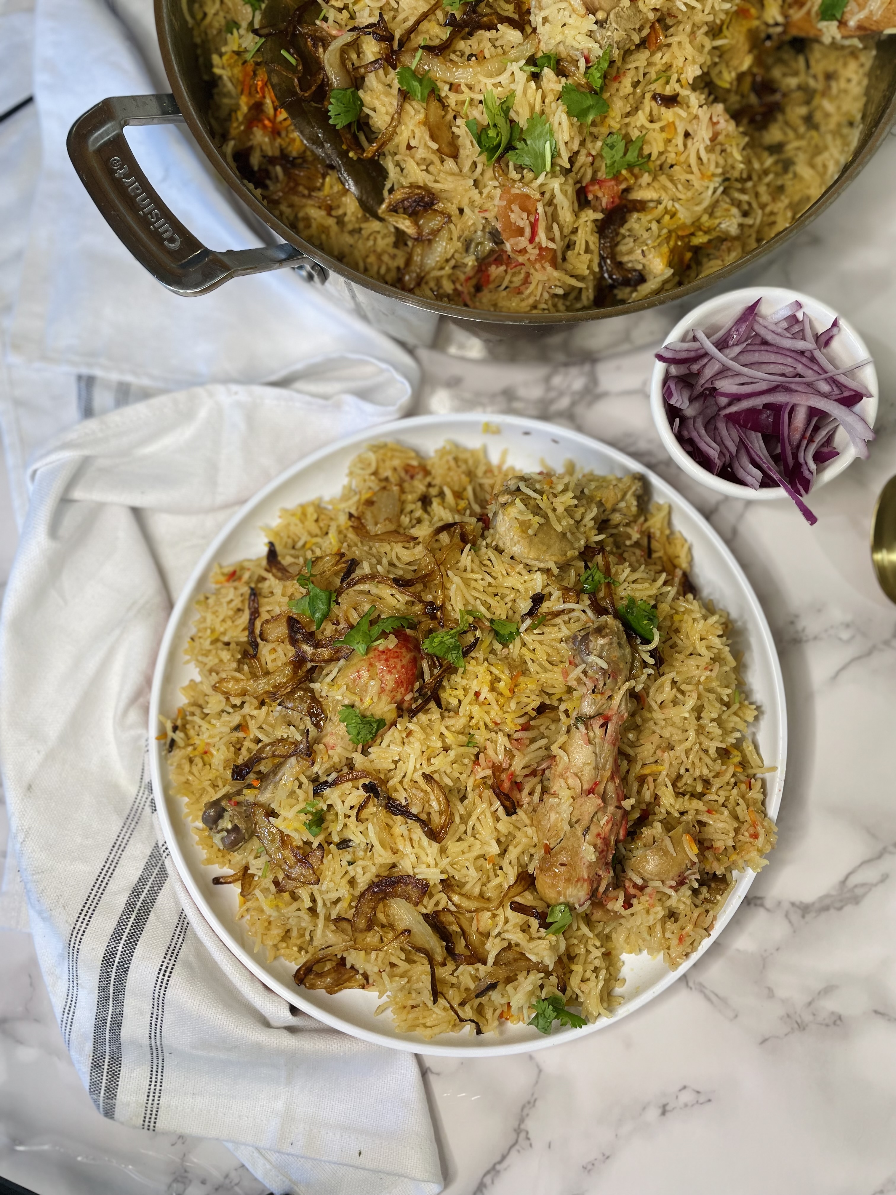 Chicken Pulao Biryani or Spicy Pulao
