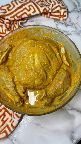 marinate the chicken overnight
