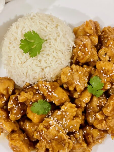 Easy orange chicken