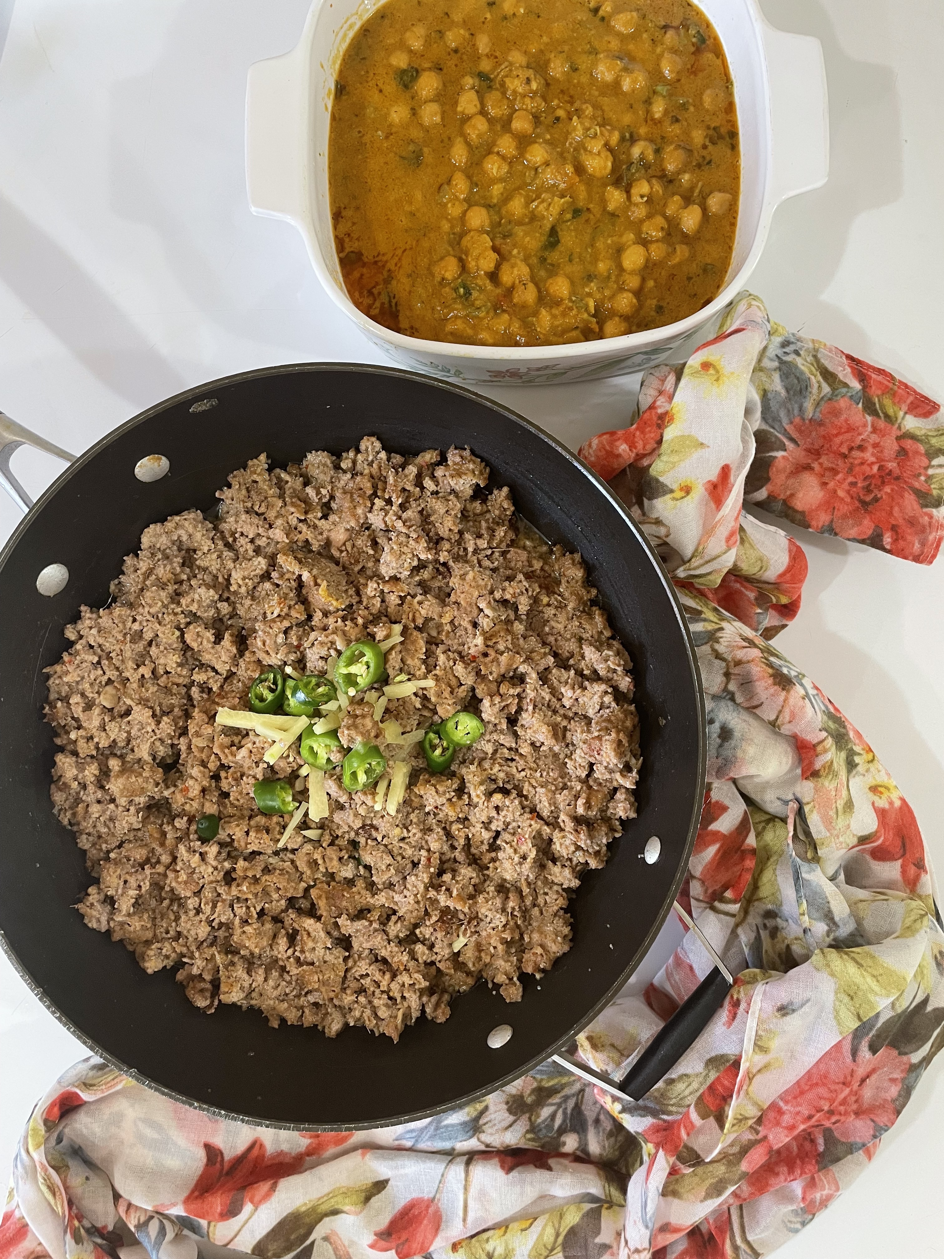 Special Dum ka Keema or Smoked Minced Beef