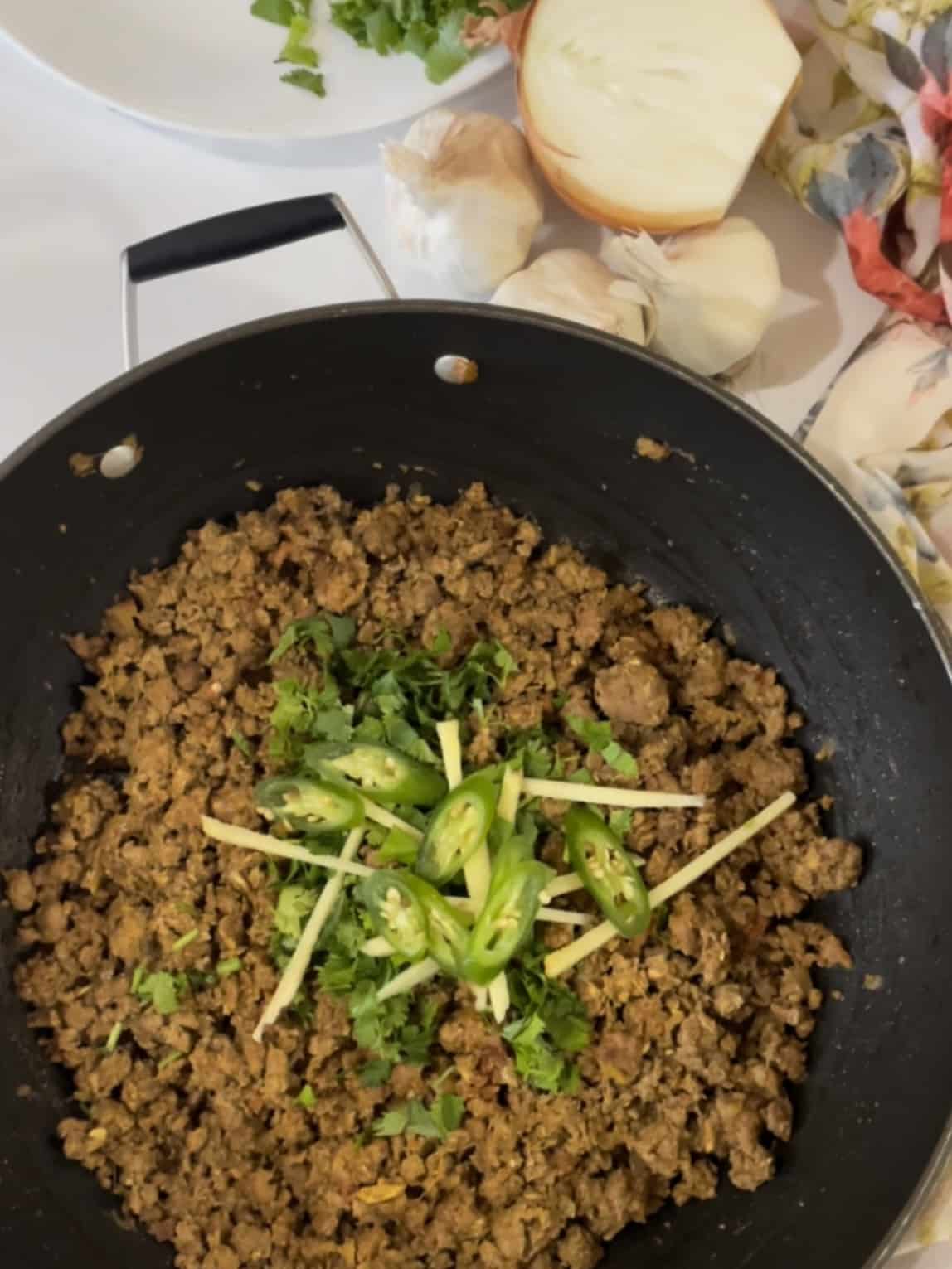 Easy Bhuna Keema or Minced Beef