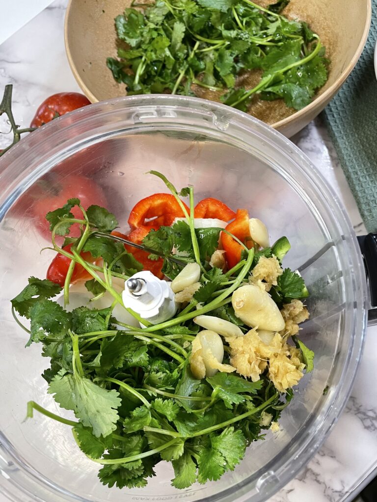 fresh herbs and spices