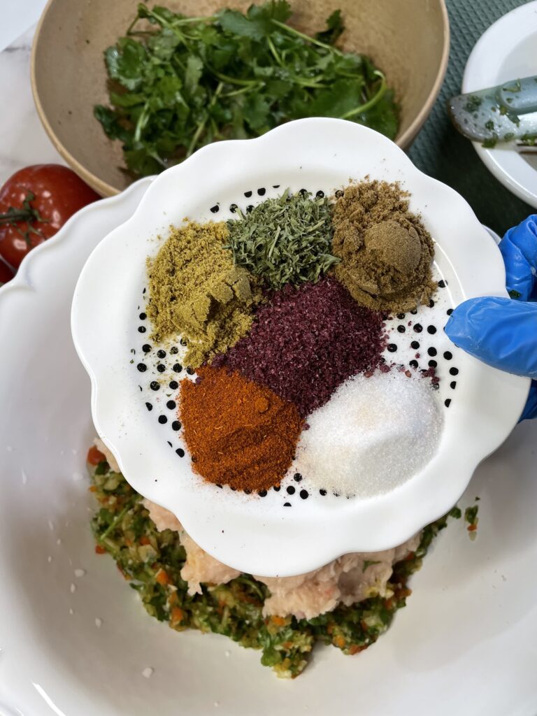 Dry spices and herbs
