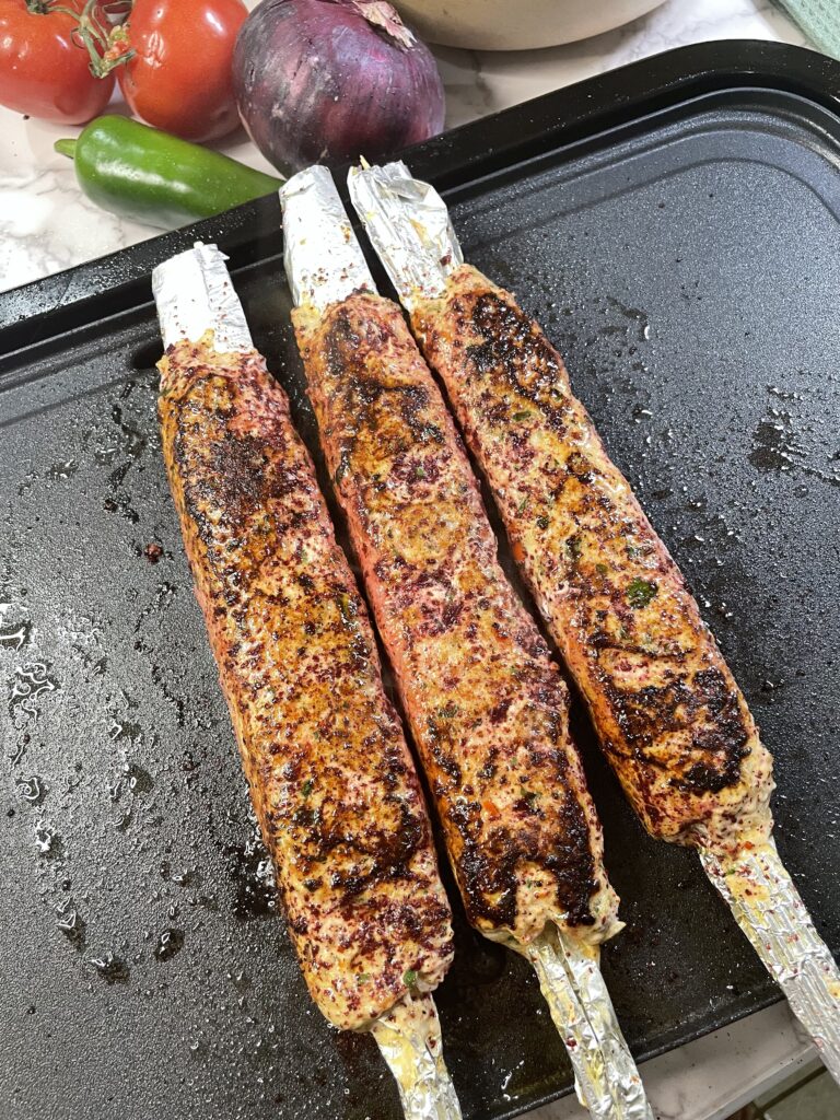 chicken minced kabobs 