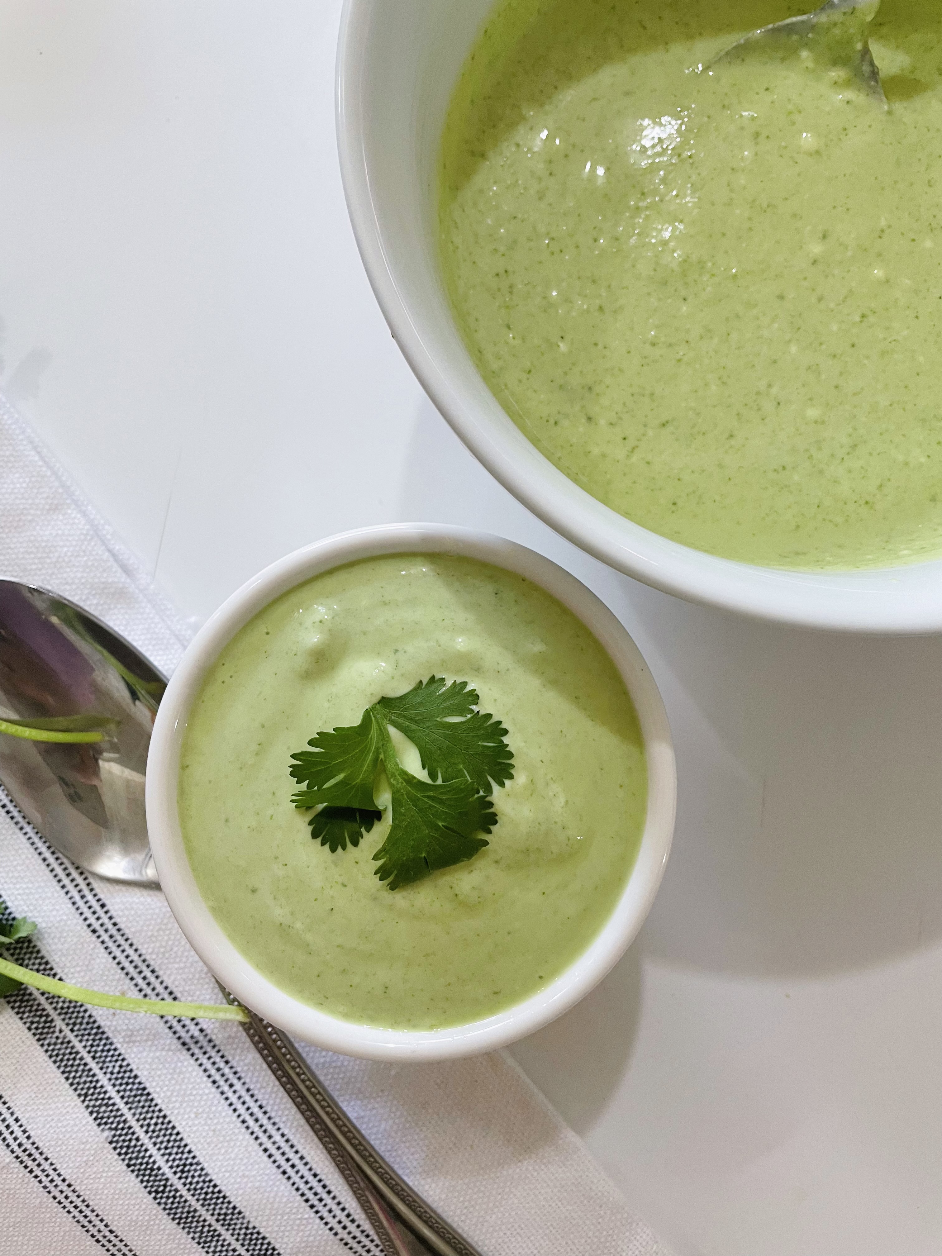 Cilantro Mint Yogurt Sauce