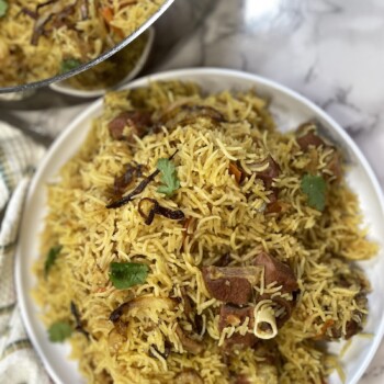 spicy mutton pulao