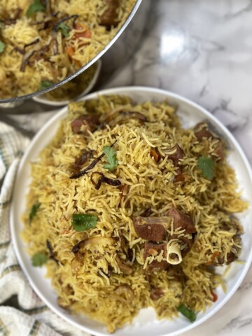 spicy mutton pulao