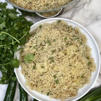 Aloo matar pulao