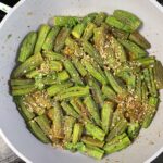 Stir fry okra