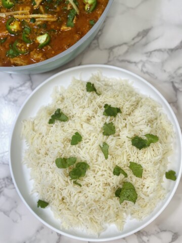 white rice