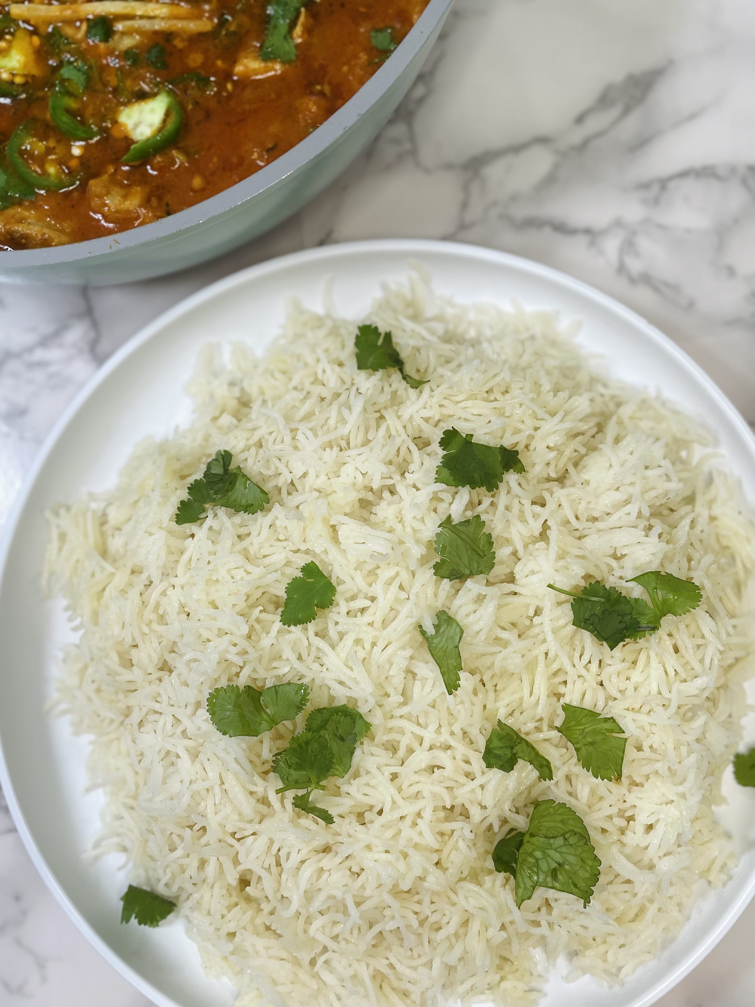 white rice