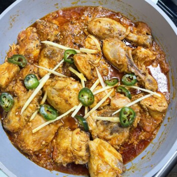 Restaurant-style chicken karahi