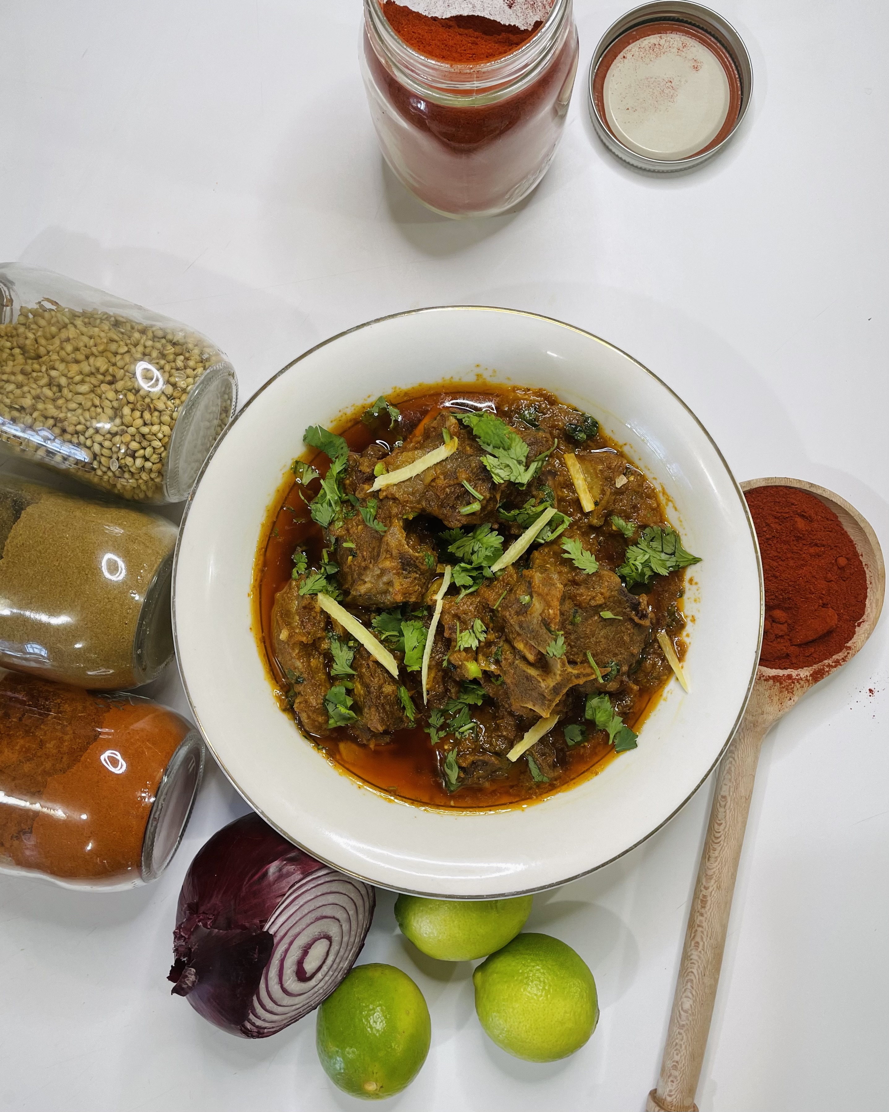 One-pot Lamb Masala (Bhunna Gosht)
