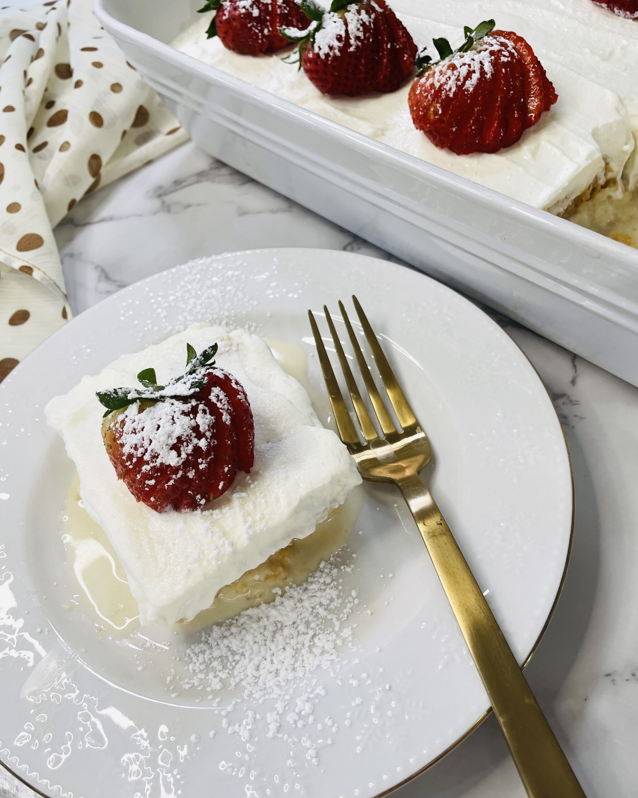 Easy Tres Leches (NO Bake 30 Minutes Recipe)