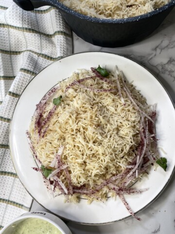 easy tarka rice