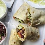 Beef kabob wraps