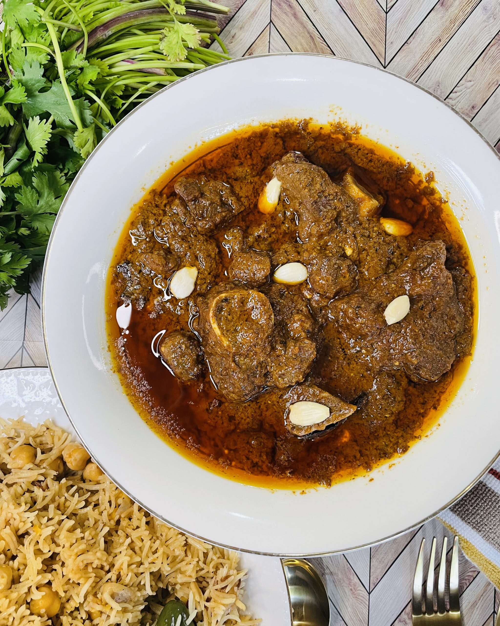 Mutton Korma with a Special Spice Blend