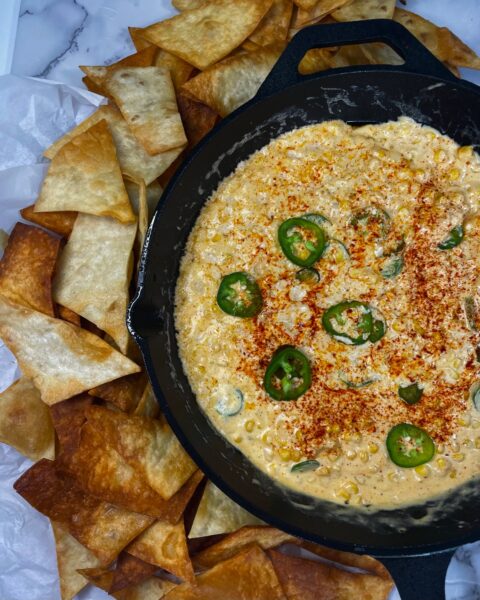 Jalapeno corn dip