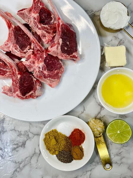 Ingredients for Lamb chops