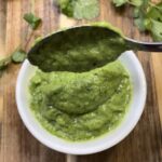 vegan green chutney