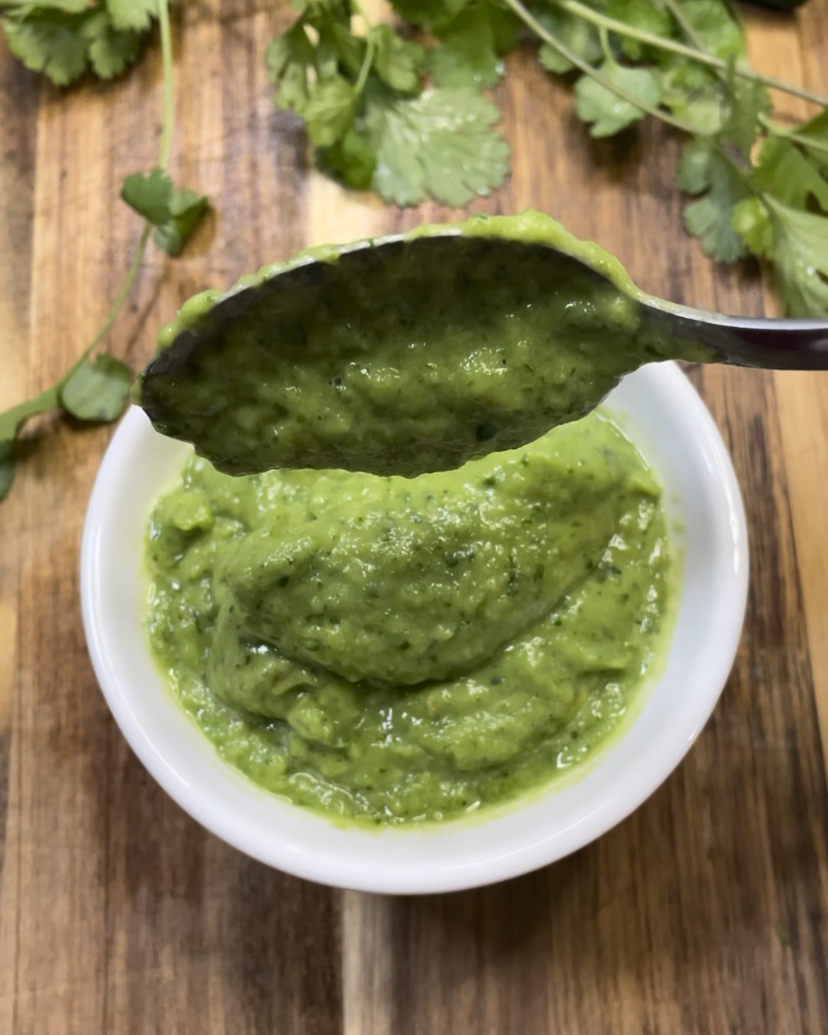 Five Minutes Vegan Green Chutney