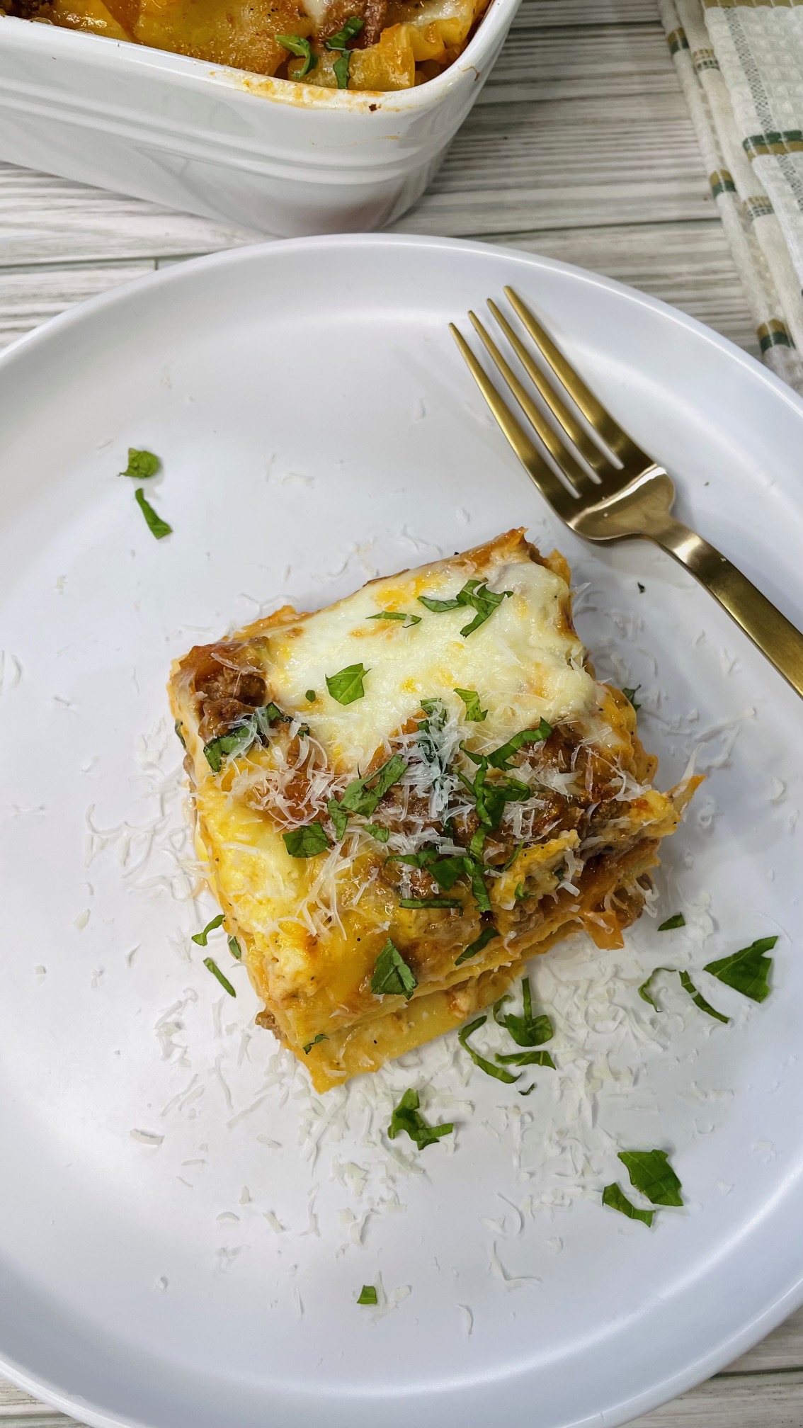 Lasagna with Homemade Sauce