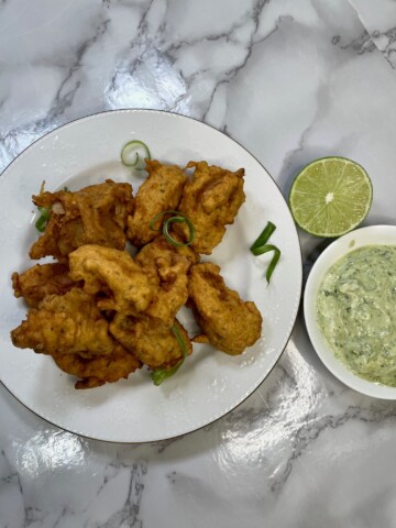 fish pakoras
