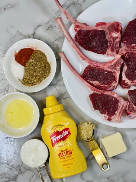Ingredients for Mutton/lamp chops