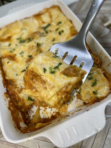 butter chicken lasagna