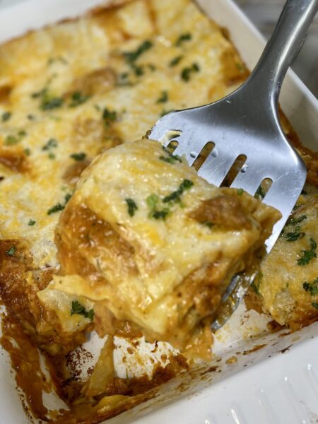 butter chicken lasagna