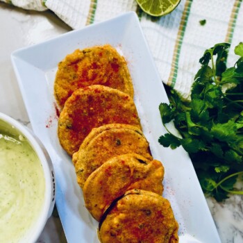 Baingan ka Pakory (Eggplant Fritters)
