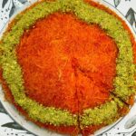 Kunafa made with ricotta and mozrella