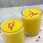mango lassi is a Yogurt based drink with mango
