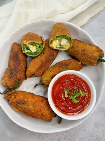 Stuffed Jalapeno poppers