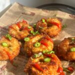 chicken and cheese donuts