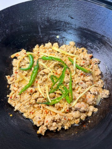 chicken malai keema
