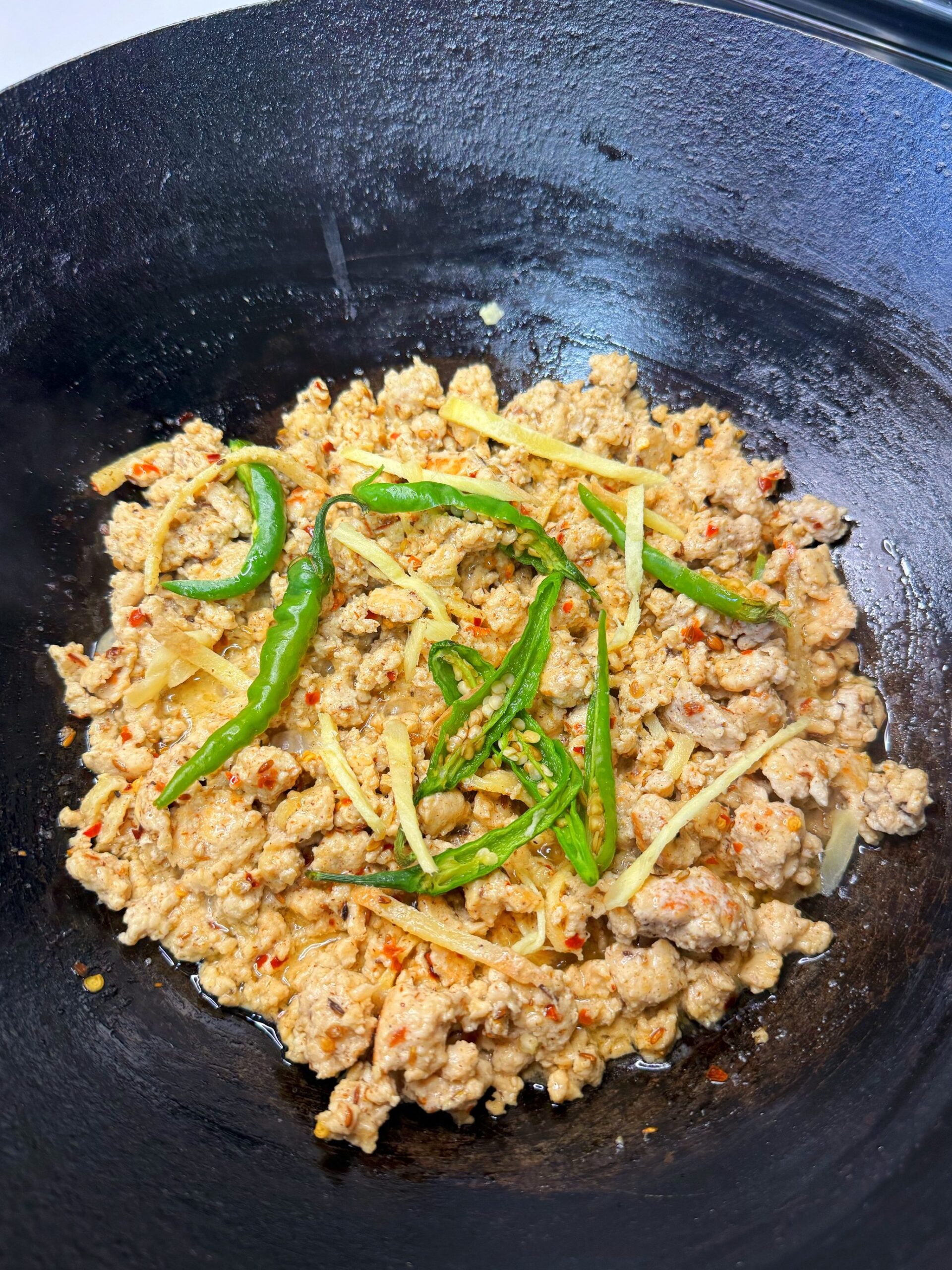 Malai Chicken Keema (Ready in 20 minutes)