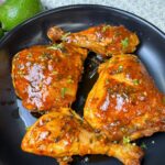Healthier version of hot honey buffalo chicken