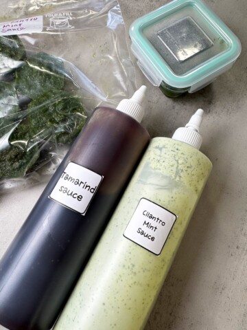 Homemade tamarind sauce