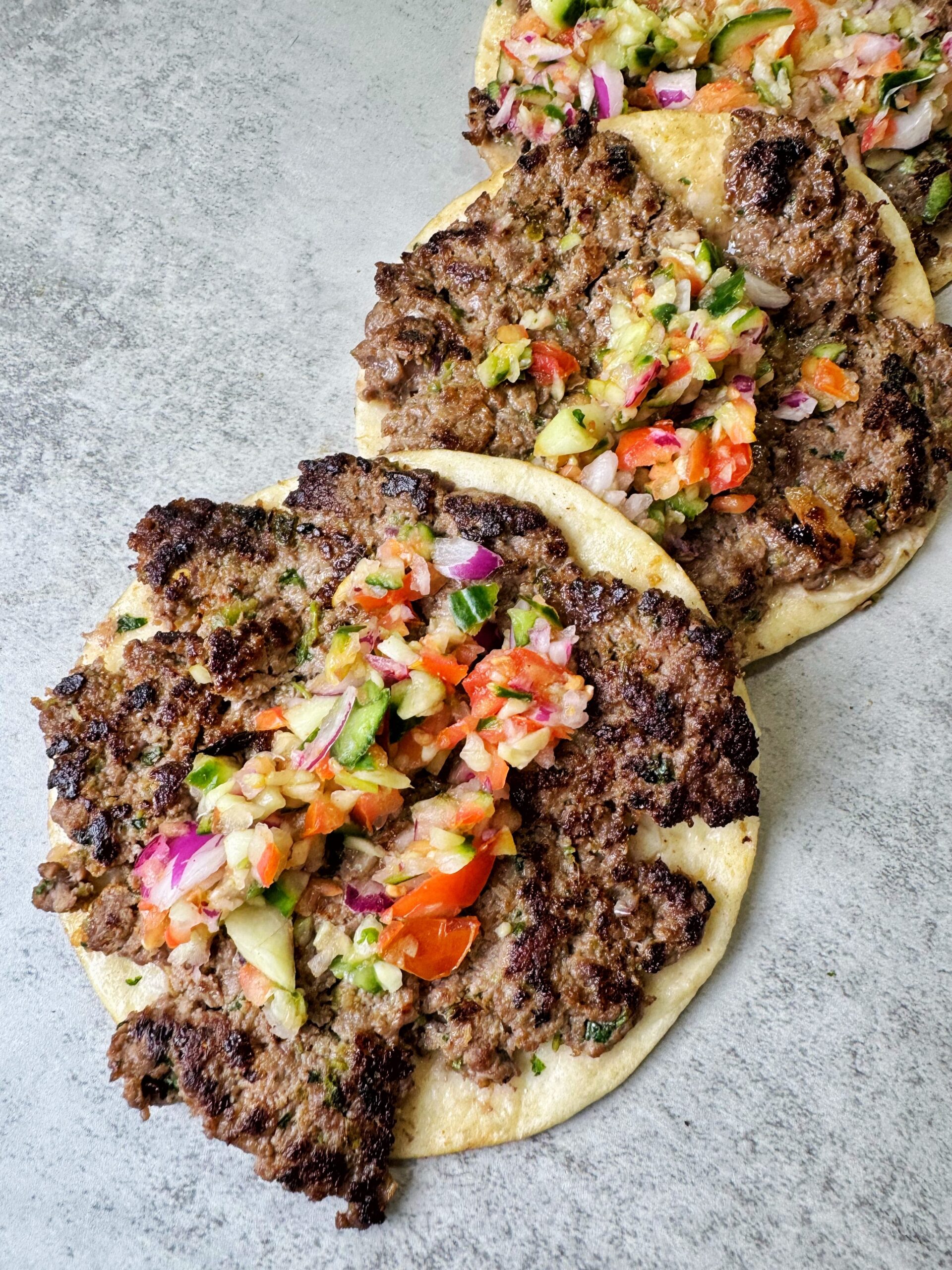 Kabob Smash Tacos