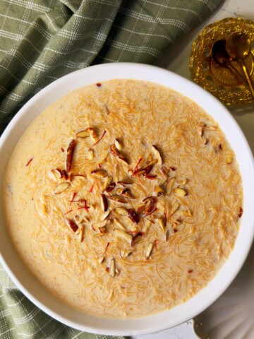 A boil of vermicelli and milk sheer khurma especially made on Eid ul Fitr